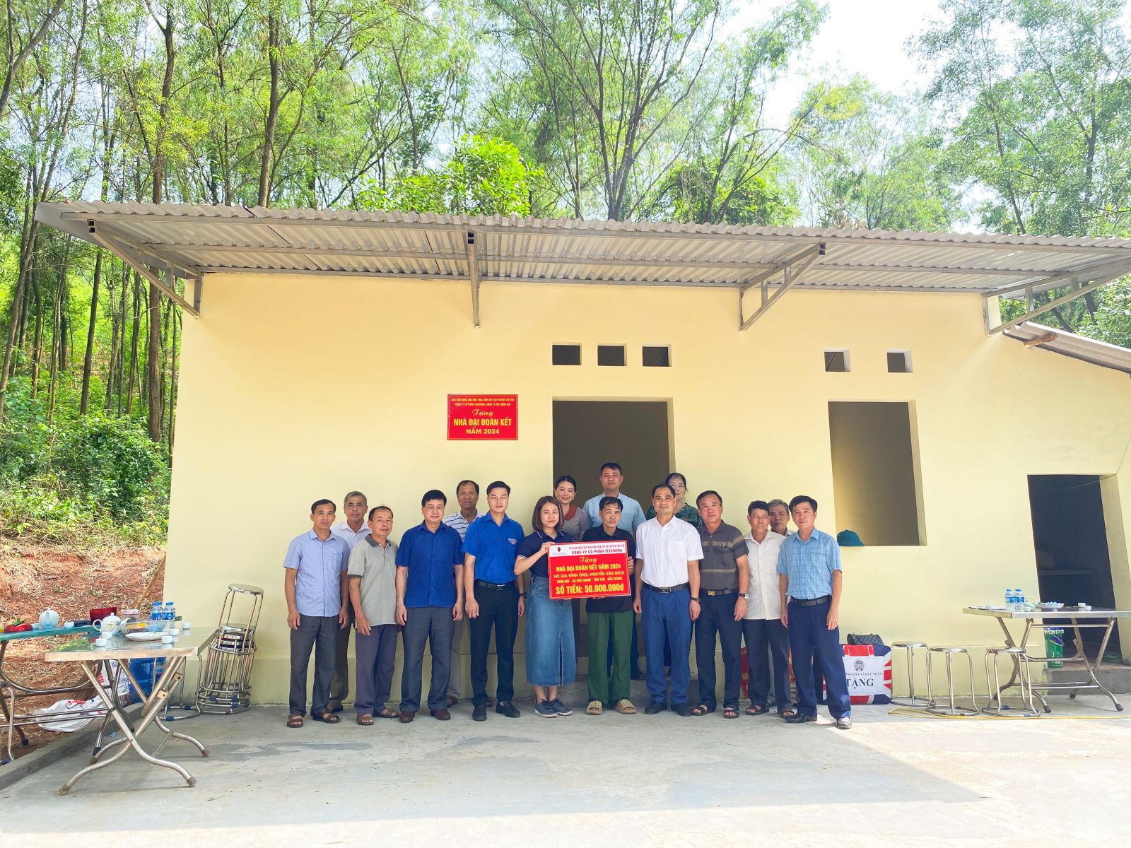 Mr. Nguyen Van Dich in Nui village, Que Nham commune