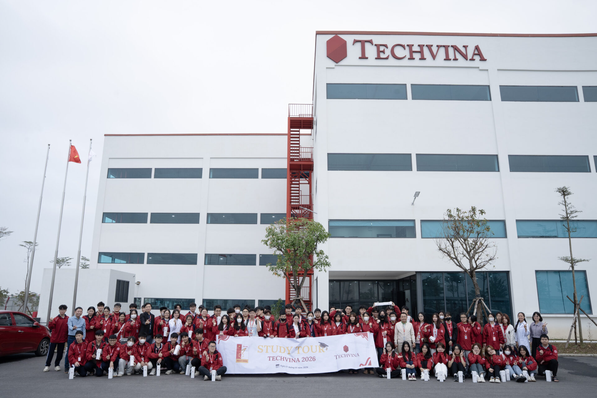 Techvina Welcomes Chemistry Students from Hanoi University of Science ...